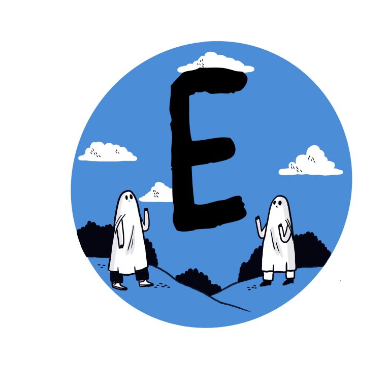 e