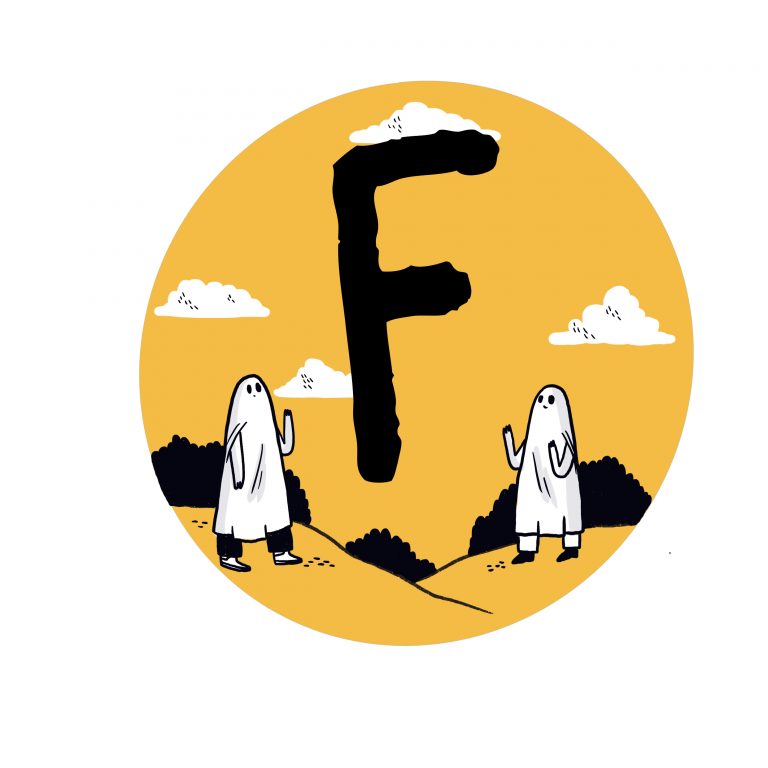 f